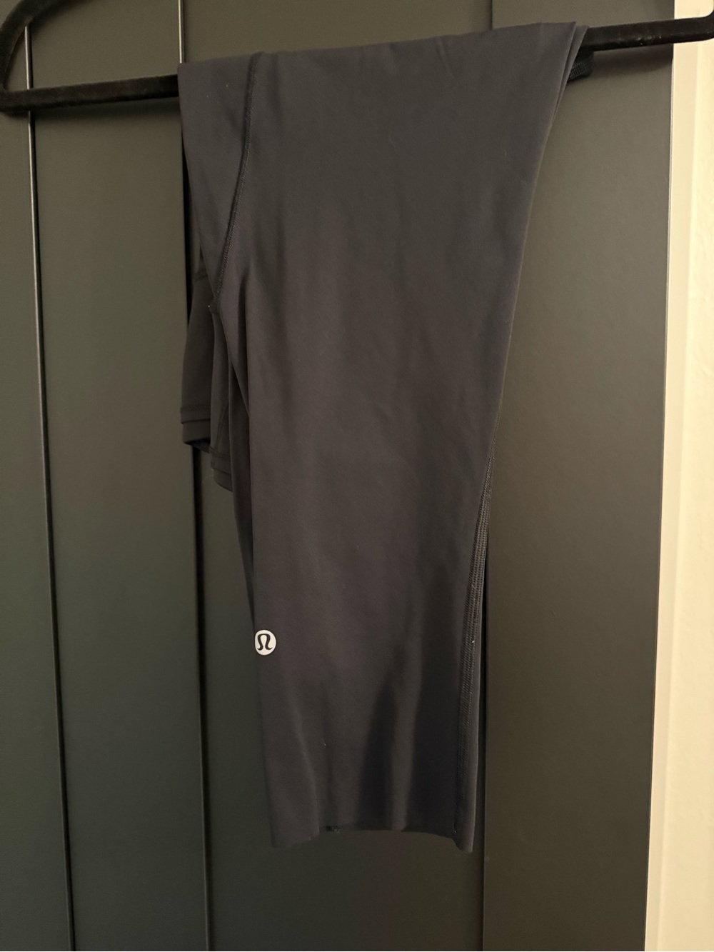 lululemon athletica Black Leggings with Small Logo